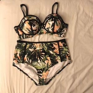 High waisted bikini swimsuit (swimsuits for all)